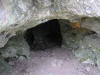 bucket One of the caves found on the Gossman farm